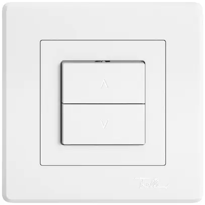 Pulsante per tapparelle INC EDIZIO.liv SNAPFIX® 10A 250V 2 tasto 1 canale bi 