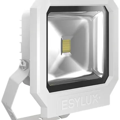 Projecteur LED ESYLUX OFL SUN, 50W 3000K 4000lm 227×86×252mm IP65, blanc 