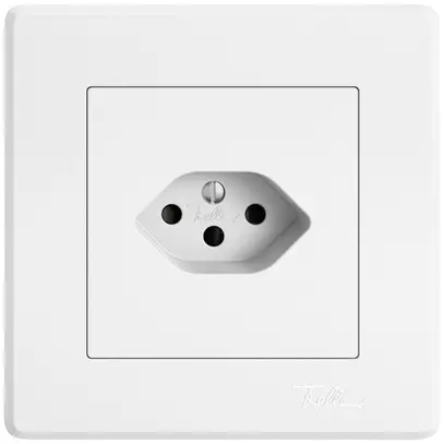 Presa INC EDIZIO.liv SNAPFIX® 1×T13 con shutter bi 