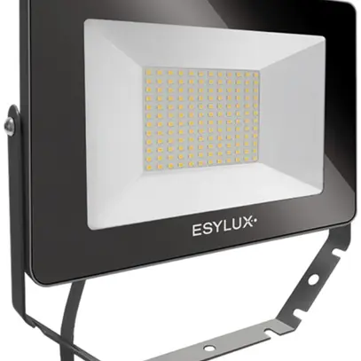 Proiettore LED ESYLUX OFL BASIC, 50W 4000K 5000lm 240×32×170mm IP65, nero 