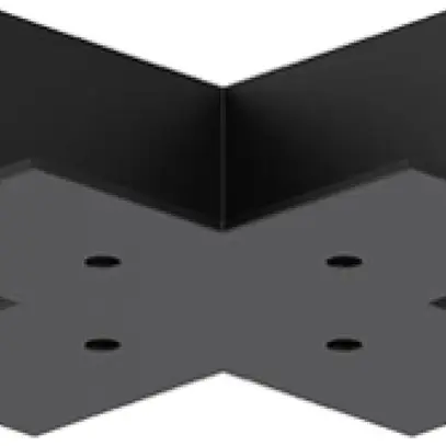 Obturateur INC Sylvania OneTrack Alimentation en X polycarbonate 148×148mm noir 