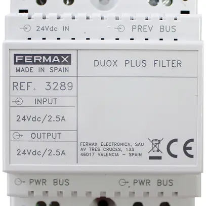 Relè multifunzione AMD Fermax DUOX 90×90×2mm 240VAC/60VDC3A 