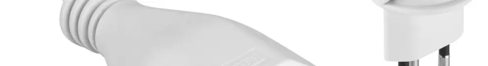 Verlängerungskabel FLAT Stecker T12/Kupplung T13, 1m weiss 