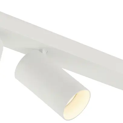 Plafoniera SLV KAMI GU10 2×0…10W 400×125mm bianco 