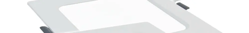 Plafoniera INS LED DOTLUX SQUAREeco 22W 1980lm 840 224×224mm bianco set di 5 