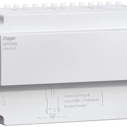 Blocco alimentazione Hager uniway 250A, 3LN, larghezza 144mm 