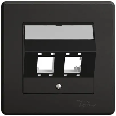 UP-Montageset EDIZIO.liv SNAPFIX® für freenet Kat.5e/6 2× sz 