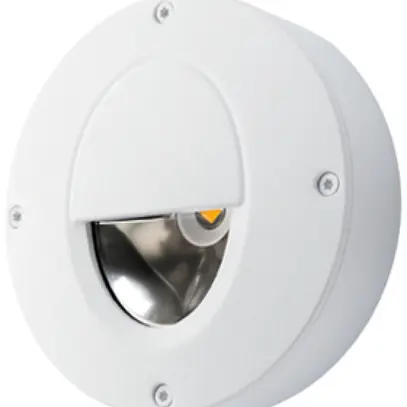 Luminaire apparent LED SG Callisto 3W 110lm 827 IP65 VAR Ø110mm blanc 