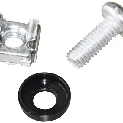 Kit di fissaggio 19" Standard-Line, M6, 4 pezzi 