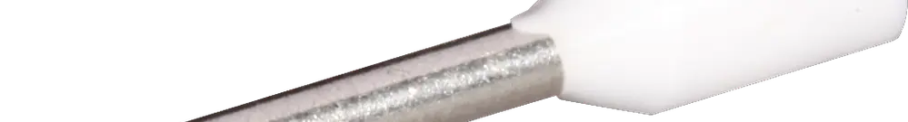 Embout de câble Ferratec DIN is.0.5mm²/10mm blanc 