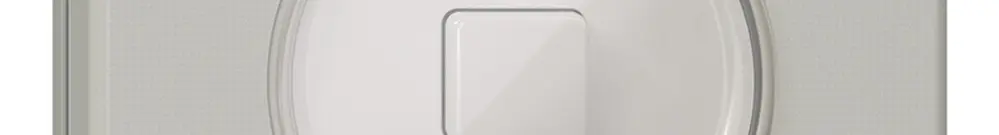 Interruttore INC 1K/1T NEVO Wiser grigio chiaro 