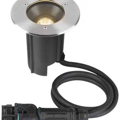 Luminaire de sol LED INC SLV DASAR M IP67 6.5W 450lm 830 24° DALI Ø130mm an 