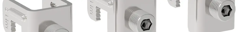 Borne de raccordement ABB InLine II ZLBM00-100 Hooked clamp kit 3pcs 