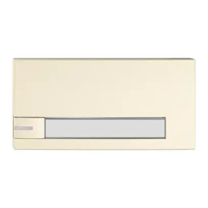 Poussoir 1/2 EDIZIO.liv SNAPFIX® p.KNX&UNI a.LED a.étiquette comm.1touch.cr 