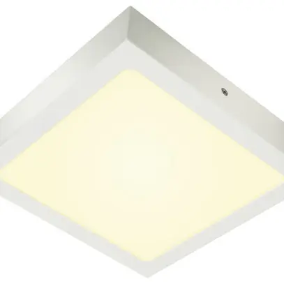 Plafoniera/lpda a muro LED SLV SENSER 24 SQUARE 15W 1200lm 3000K 215×215×35mm bi 