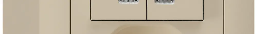 Combinaison lumineuse AP 3/1P+A-R+T13 beige kallysto 2 lentilles 