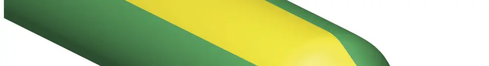 Guaina retrattile CIMCO 2:1 Ø2.5/1mm box 11.5m a parete sottile verde/giallo 