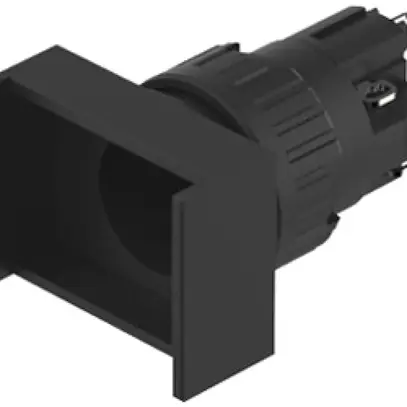 Allogiamento per pulsante luminoso EAO 51 1NO 1NC da saldare 18×24mm a impulso 