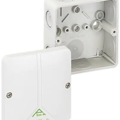 Boîte dérivation AP Abox-i 40 vide, PC, 93×93×55mm, IP65 