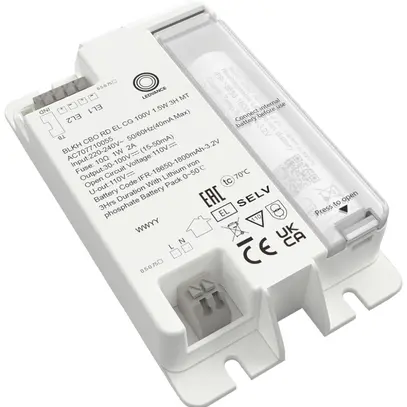 Kit pour luminaire de sécurité LEDVANCE BLKH CBO RD 1.5W LED 3h bouton test 