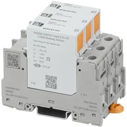 Parasurtension PX VAL-SPP-T2-335-3+0-UT TN-C 3L 240V 315A 80A 3UM 