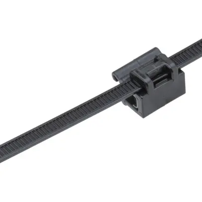 Clip di bordo PAN c.fascetta PLT2S-300 fissaggio laterela 0.7…3mm  a pio. 