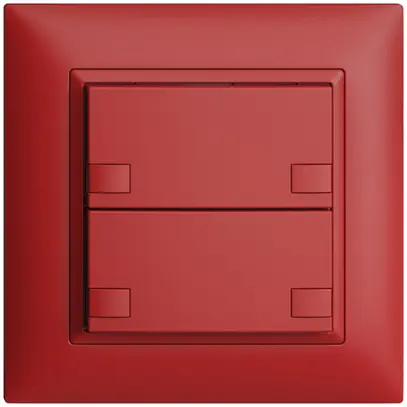Pulsante INC KNX 2×EDIZIOdue colore berry RGB senza LED 