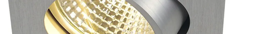 Plafoniera LED INS SLV NEW TRIA 68 SQUARE 5.3W 300lm 2700K 68mmØINS Al-spaz. 