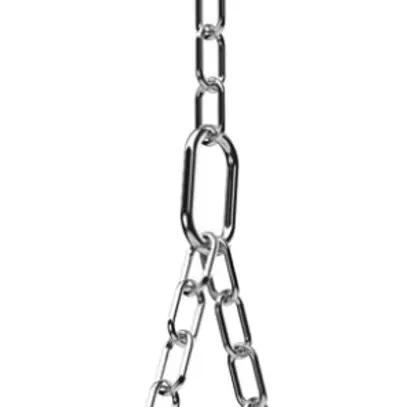 Suspension à chaîne DOTLUX LIGHTBEAM acier affiné 1250×3mm jeu de 3 