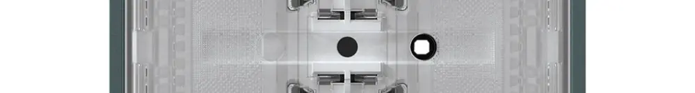 Poussoir KNX KAL p.2×touches 4×points actionnables LED anthracite 