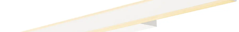 Applique LED SLV ONE LINEAR 70 20W 1250lm 927/930 IP44 VAR 705mm blanc 