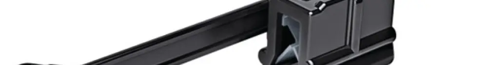 Kantenclip mit Kabelbinder EdgeClip T50ROSEC22, seitlich lotrecht 1…3mm PA66HS 