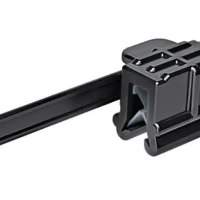 Kantenclip mit Kabelbinder EdgeClip T50ROSEC22, seitlich lotrecht 1…3mm PA66HS 