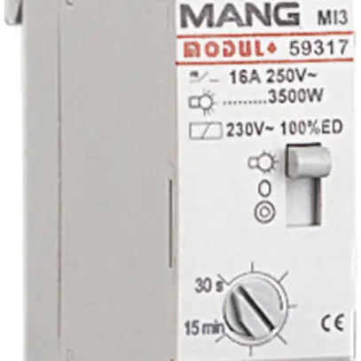 Timer luce scala Mi3 230VAC 16A 1Ch 