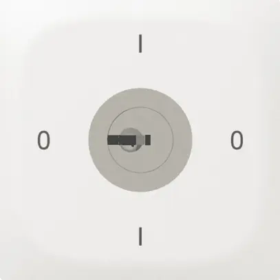 UP-Drehschalter SIDUS E 0/2L SS weiss 