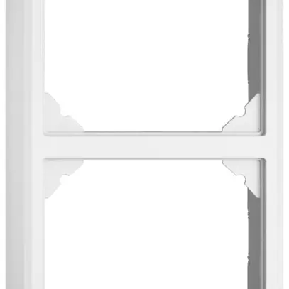 Capot AP EDIZIO.liv SNAPFIX® pour 2 appareils GX.54.A blanc 