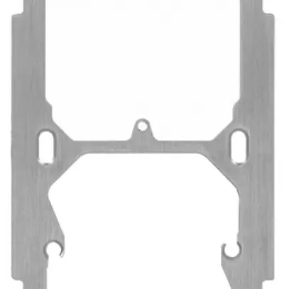 Plaque de fixation I-I Hager pour FA6/M3/XLR 137×77mm 