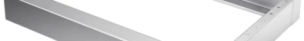 Zoccolo Rittal SO 2867.000 1000×100×400mm completa per TopPult acciaio affinato 