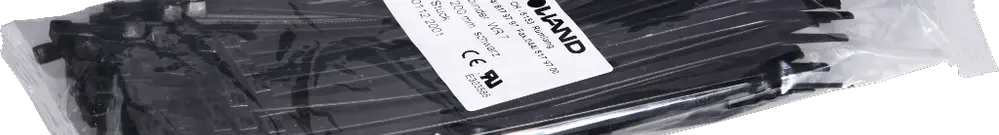 Fascetta Ty-Rap TY525MXR 4.8×186mm nero 