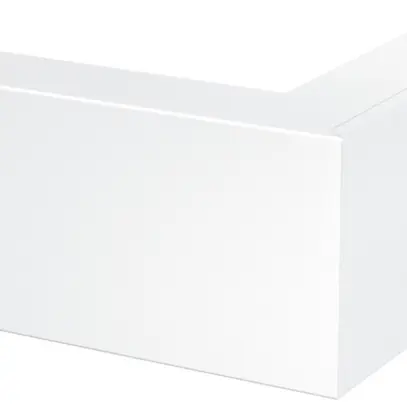 Angolo esterno Bettermann 250×170×80mm, PVC, bianco puro, 9010 