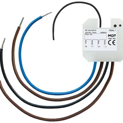 Actionneur de jalousie KNX RF+ INC MDT RF-JAL1UP.01 1-can 10A 300W 230VAC 