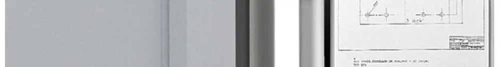 Porte-documents Rittal CP 6013.000 315×225mm gris 