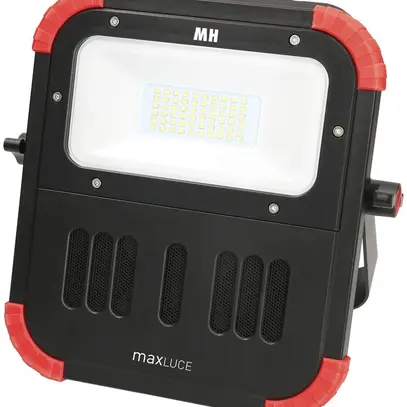 Lampada da cantiere LED a accu MAX HAURI FLOODLIGHT 30 BT 30W 2500lm IP54 