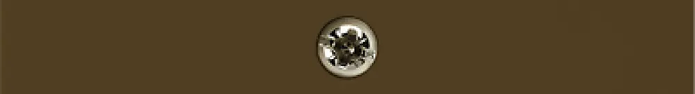 Copertura cieca marrone kallysto 60×60mm 