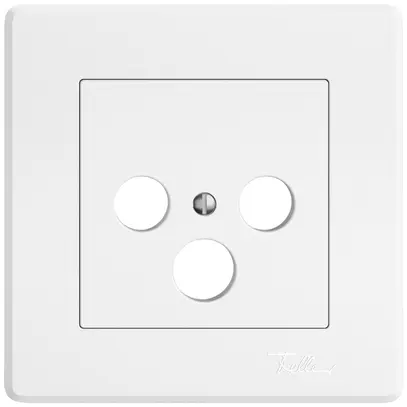 UP-Montageset EDIZIO.liv SNAPFIX® für SAT-Antennensteckdose ws 