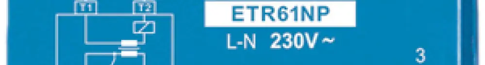 Relais de séparation INC Eltako 230VAC 1S 10A +analyse de cont. 