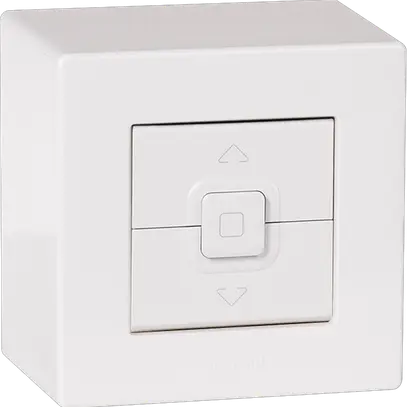 Interruttore per tapparella AP ATO bianco 500W grd.I ACC/STOP/GiÙ 