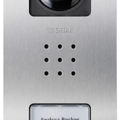 Postazione video esterna INC Siedle Compact bus 2 camera 12VAC 273×110×49mm IP54 