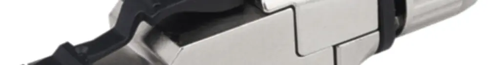 Module de raccordement RJ45 WAGO 180° code TIA-568A AWG22 décharge de traction 