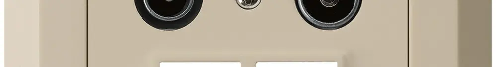 Prise pour antenne ENC R/TV/données kallysto.line HMS 2GHz 11db beige 